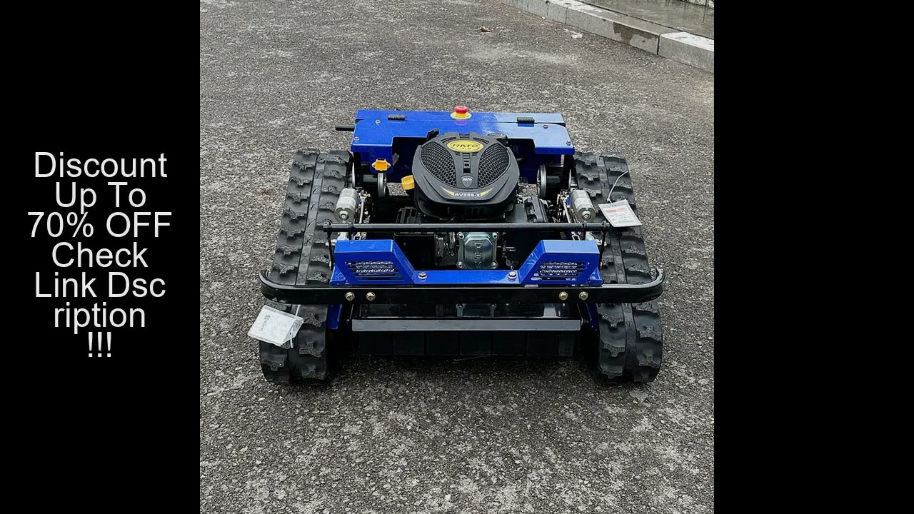 Customizable factory-made hot-selling engine lawnmower with remote control, multi-functional agricul