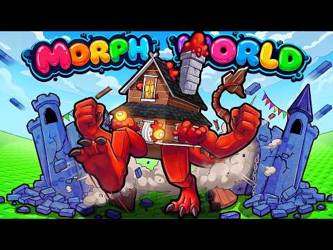 I LEAKED THE INFECTED HOUSE IN MORPH WORLD!