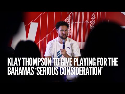 Klay Thompson to give playing for the Bahamas ‘serious consideration’