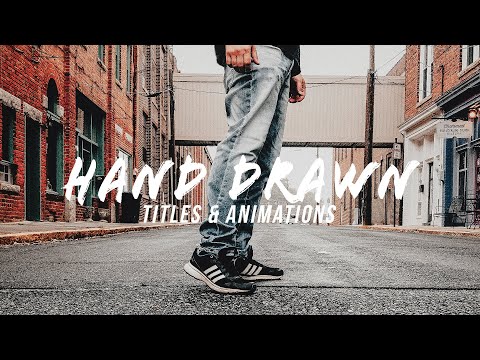 How To Make Hand Drawn Title Animations For Your Videos