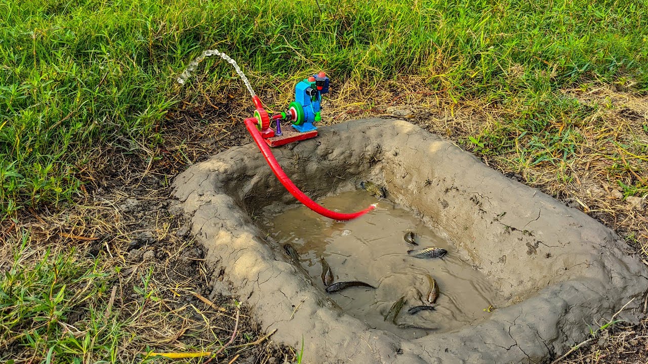 Fish Catching Science Project Using Mini Water Pump | Fishing Exciting ...