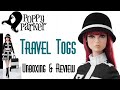  travel togs poppy parker fashion doll  edmonds collectible world  unboxing  review