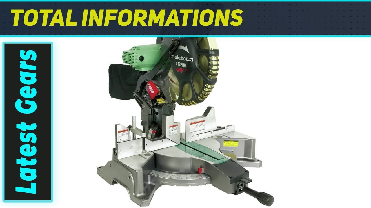 Metabo HPT 12-In. Compound Miter Saw: Best Dual-Bevel Miter Saw for Precision Cuts