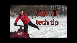 Snowmobile secrets: How to tip your sled over for heroic sidehilling