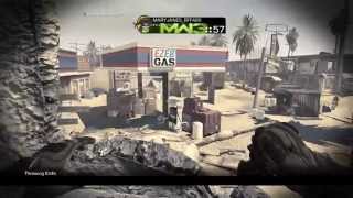 COD® Ghosts Throwing Knife INSANE SHOT FROM RANDOM