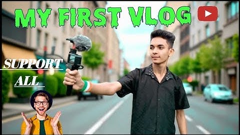 MY FIRST VLOG #myfirstvlog #hdcvlogger 