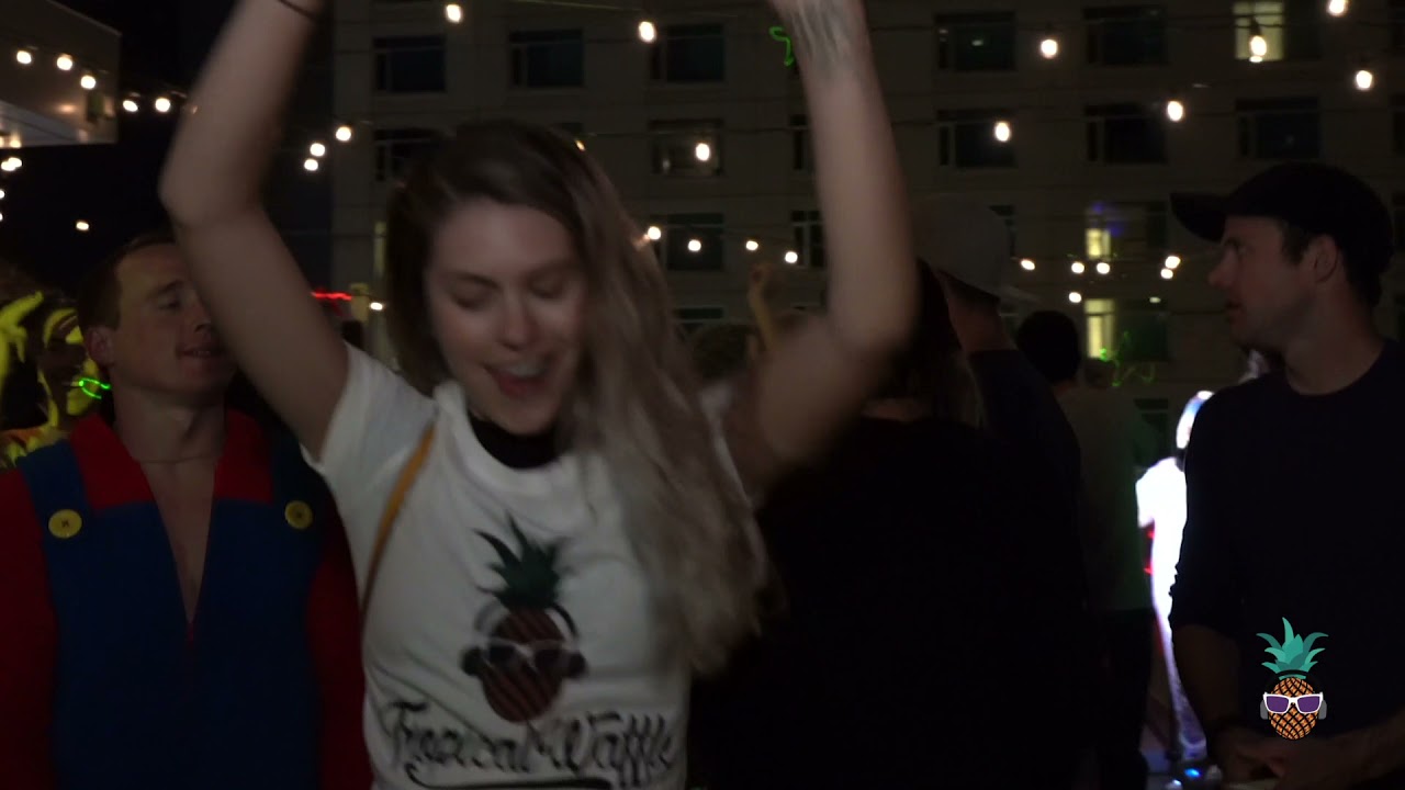 Tropical Waffle - 54Thirty at Le Meridien. Halloween 2018