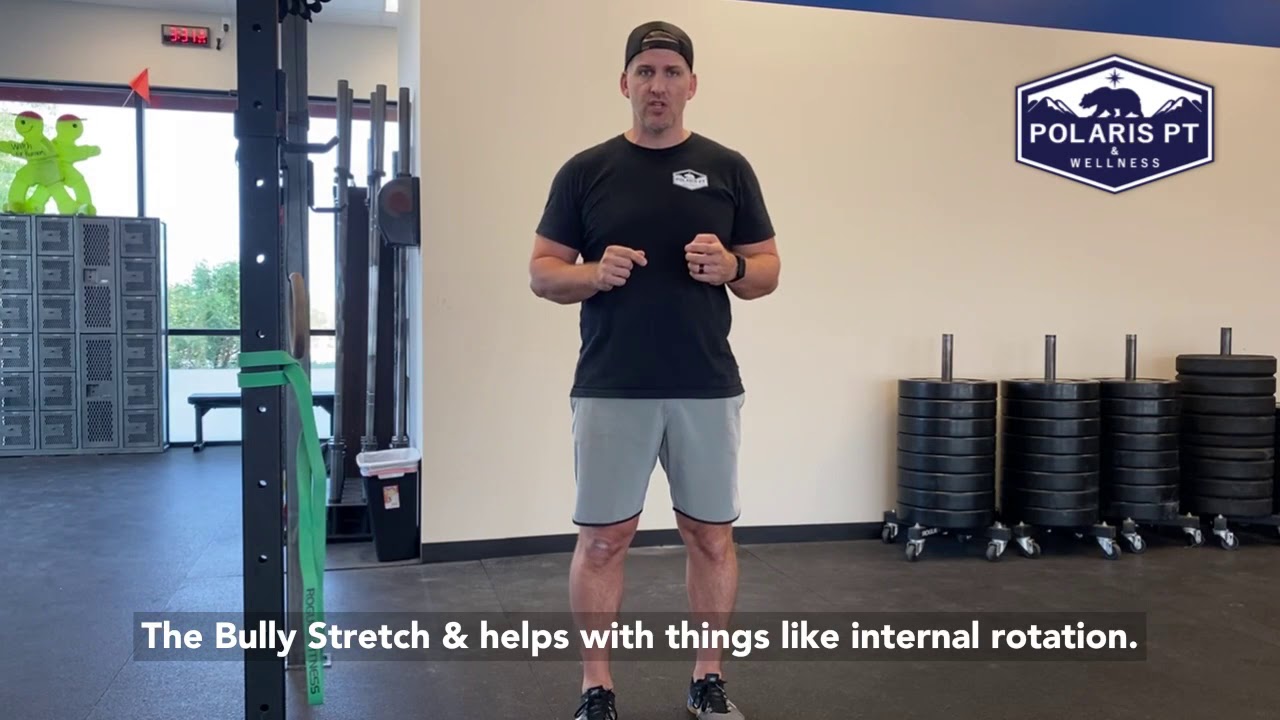 Internal Rotation - Bully Stretch - YouTube