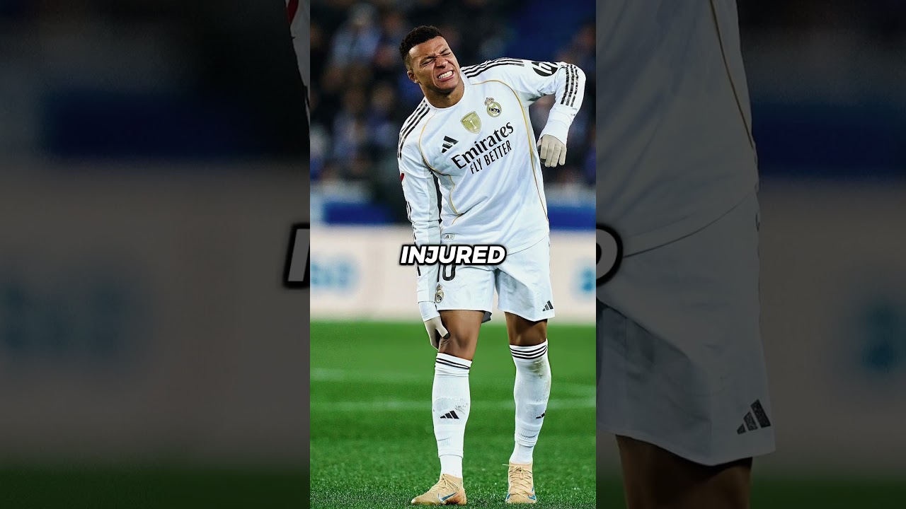 How Mbappé re-injured the same knee after breaking Ronaldo’s record.😳💔
