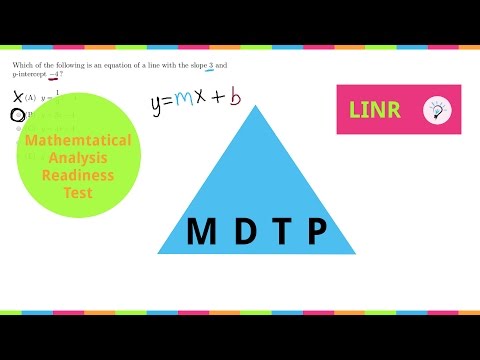 MDTP Mathematical Analysis Readiness Test (MR): Solution to #2
