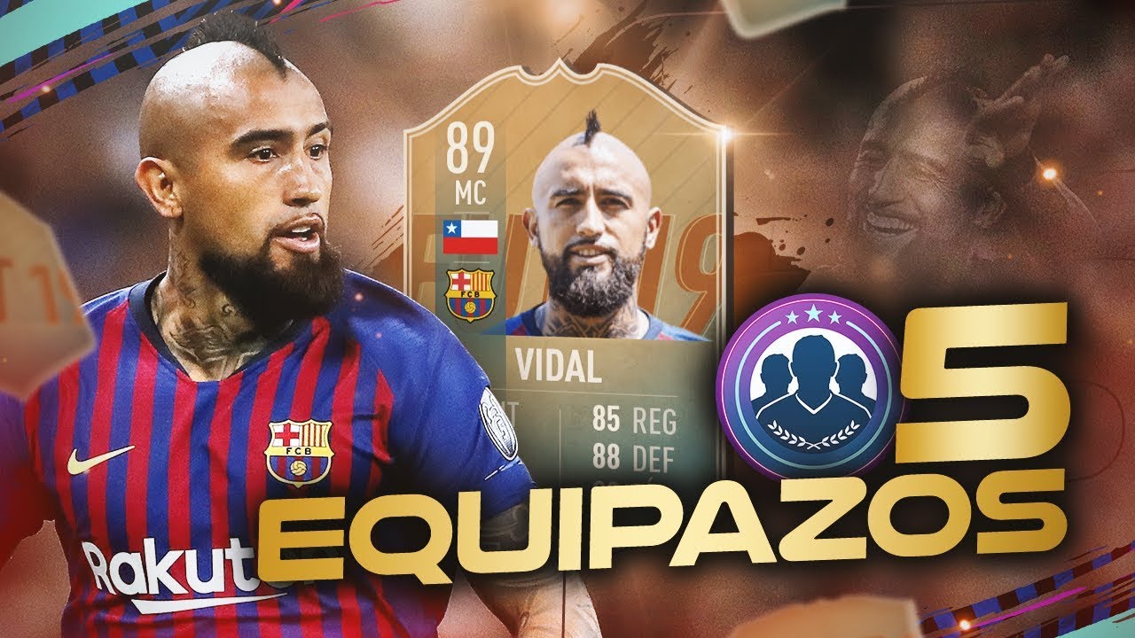 Los Mejores Equipos con Arturo Vidal Flashback en FIFA 19
