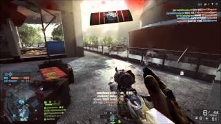 BF4: Wallbang Collateral, 1.6k Pointstreaks [60fps] HD Highlights 5