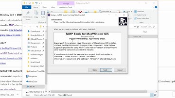 Installing Map Window GIS