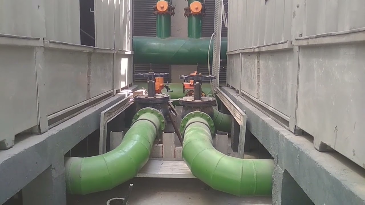 Pot Strainer Installation  for cooling tower