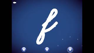 Letterschool Cursive Lowercase E,F And G