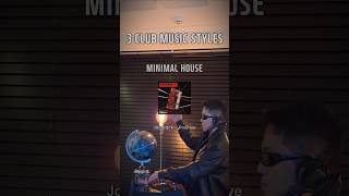 3 Club Music Styles in 45 Seconds | Minimal · Tech · Melodic House DJ Mix #shorts screenshot 4