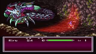 Breath of Fire II prologue cave scene with voice over: BARUBARY! screenshot 4