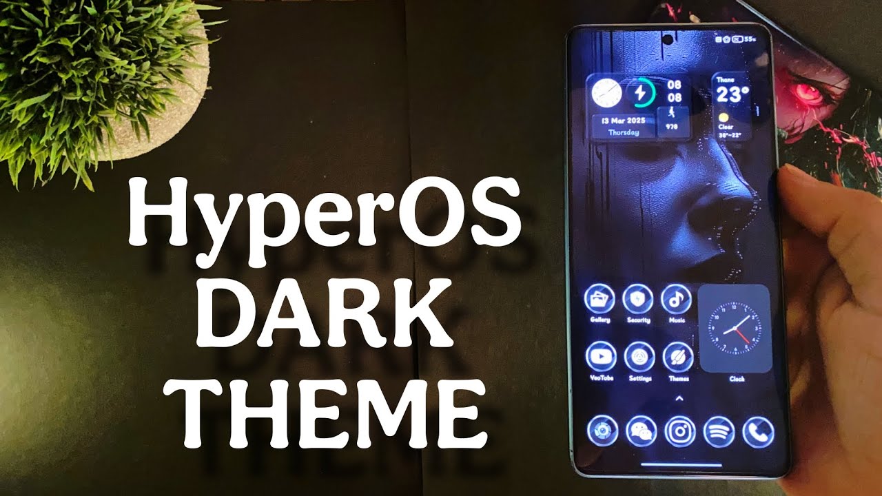 HyperOS Dark Theme For Any Xiaomi Devices | New Dark System Ui | 