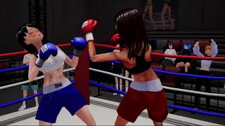 Mays First Fight Anime Female Boxing