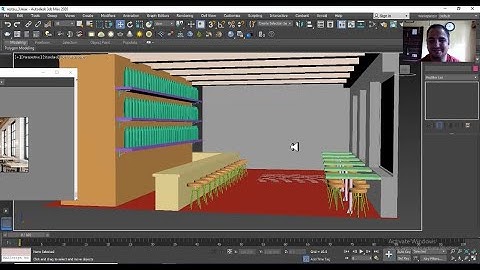 3DsMax Tutorials, Learn 3D Modeling a Restaurant Interior from Scratch in 3dsmax ( Part 3)