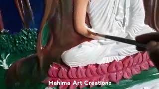 Wood Painting of Buddha's screenshot 3