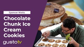 Chocolate Chunk Ice Cream Sandwiches | Spencer's Big 30