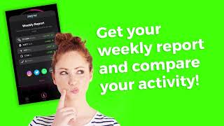 Weekly Report - Stepsapp Pedometer Step Counter