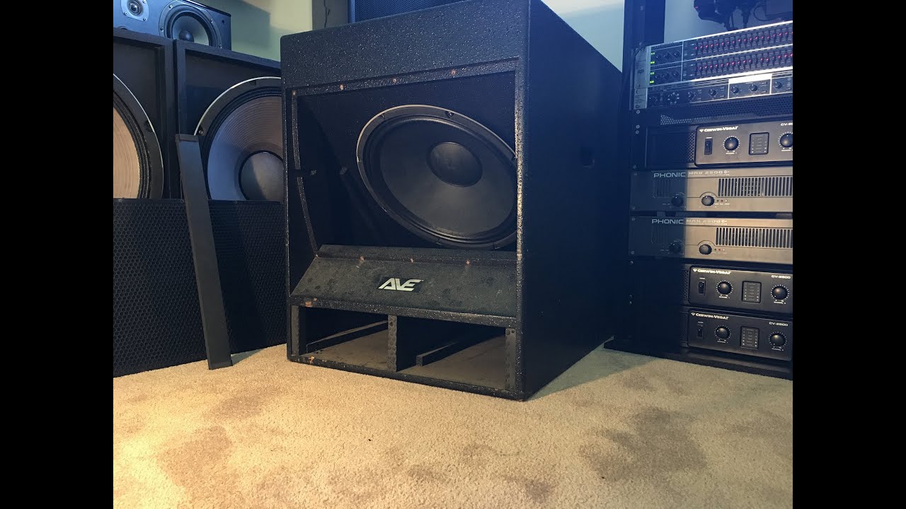 AVE Bigboy Subwoofer - Repair and Test 