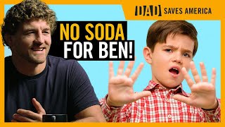 Why Ben Askren Gave Up Fast Food At Age 11 | Clips | Dad Saves America Wealth