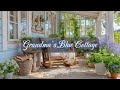 GRANDMA’S BLUE COTTAGE | Vintage Charm & Cozy Country Decor | Full Timeless Home Tour