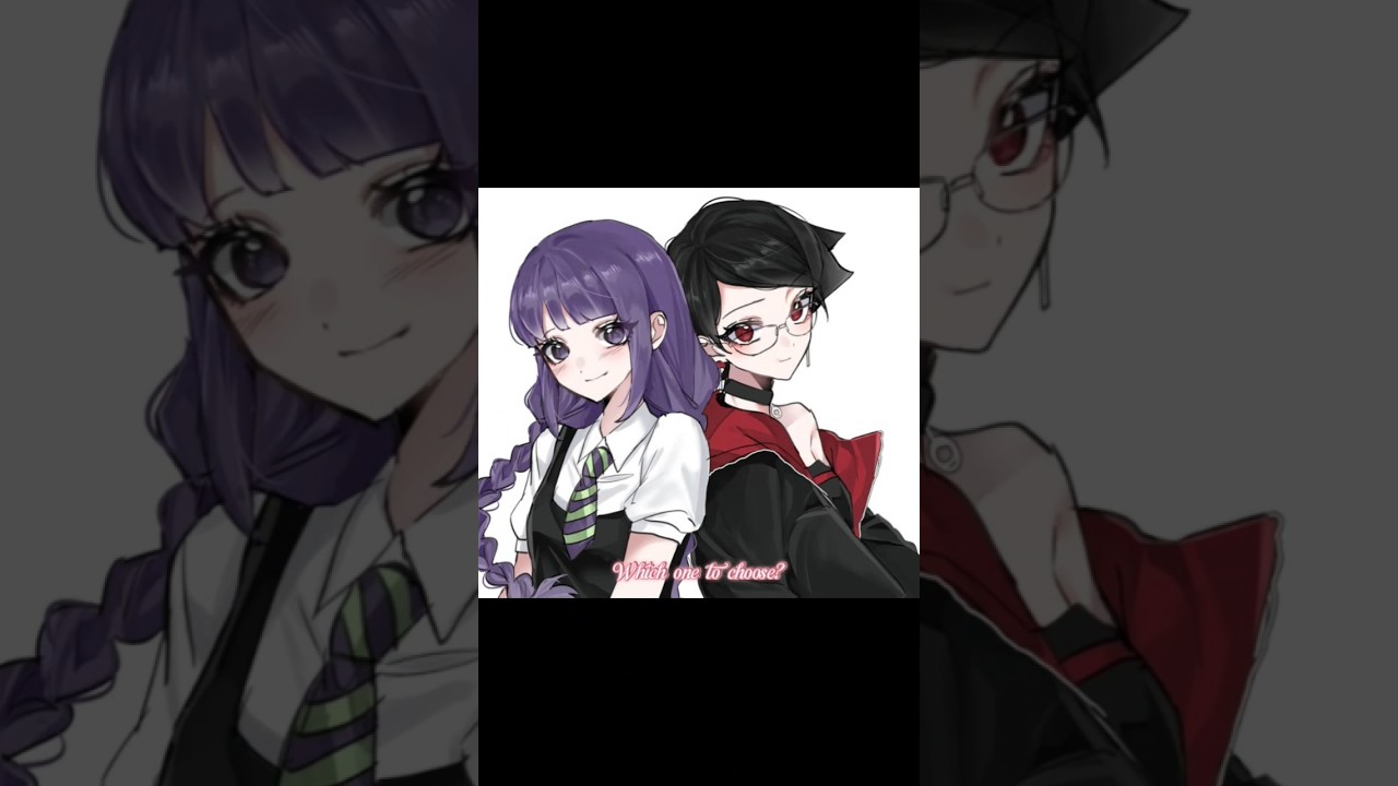 Which one to choose? #sarada #sumire #animeedit #shortvideo