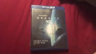 Gravity (2013) 3D Blu Ray Unboxing Wealth