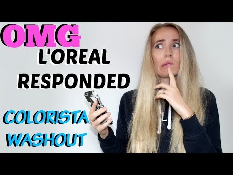 COLORISTA WASHOUT RUINED MY HAIR 🙊 | 6 Month FOLLOW UP | L'OREAL HAVE RESPONDED (CC) COLORISTA WASHOUT RUINED MY HAIR 🙊 | 6 Month FOLLOW UP | L'OREAL HAVE RESPONDED (CC)