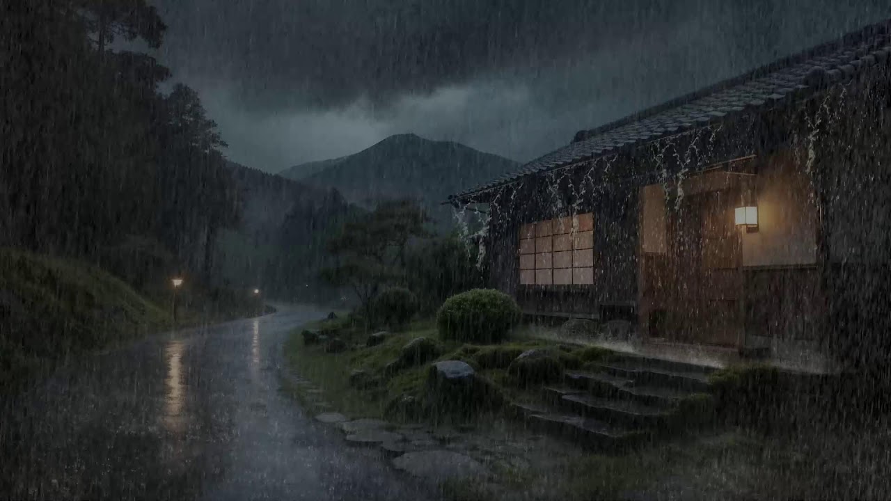 Beruhigende Träume 🌙 Regenambiente für Ruhe, Frieden und Schlaf 😴