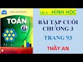 Video  BÀI TẬP CUỐI CHƯƠNG 3 - Trang 93
