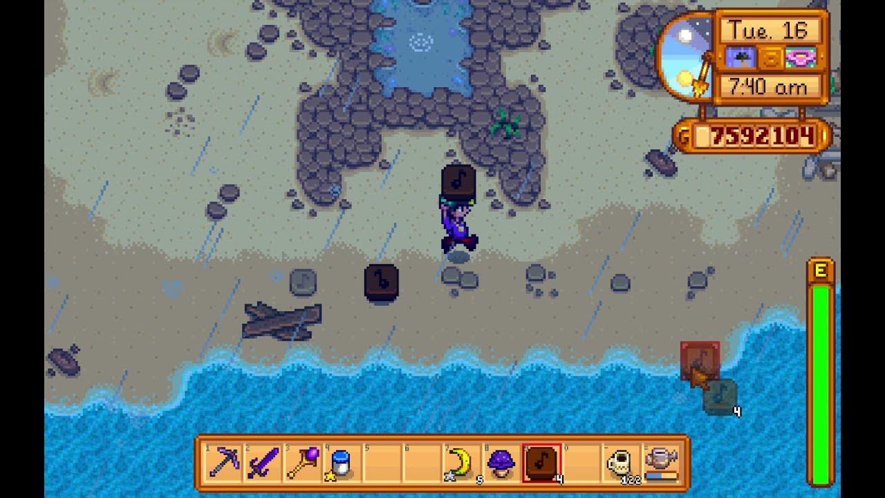Stardew Valley Flute Block Mermaid Puzzle YouTube