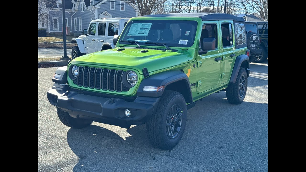 2026 Jeep Wrangler Sport S Dartmouth, New Bedford, Fall River, Wareham, Fairhaven MA