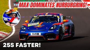 Max Verstappen DESTROYS Nürburgring GT4 Qualifying with Insane Lap! 25S Faster!