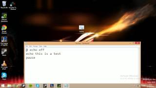 How to edit batch / '.bat' files