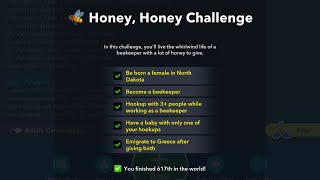 BitLife Honey, Honey Challenge