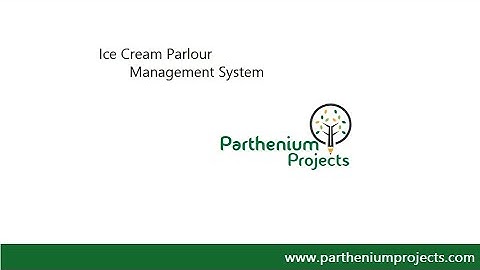 Ice Cream Parlour Management System