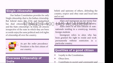 8th std|social science Citizens and Citizenship |CIVICS|UNIT 2