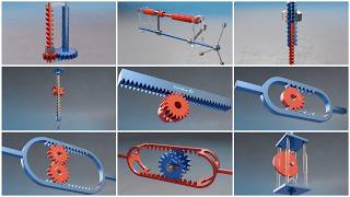 507 Mechanical Movements Vol. 13 (No. 109–117) - 3D Animation