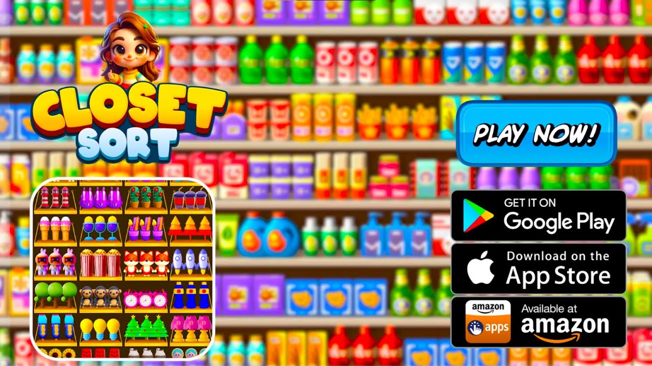 Closet Sort: Goods Match 3D | Goods Master 3D