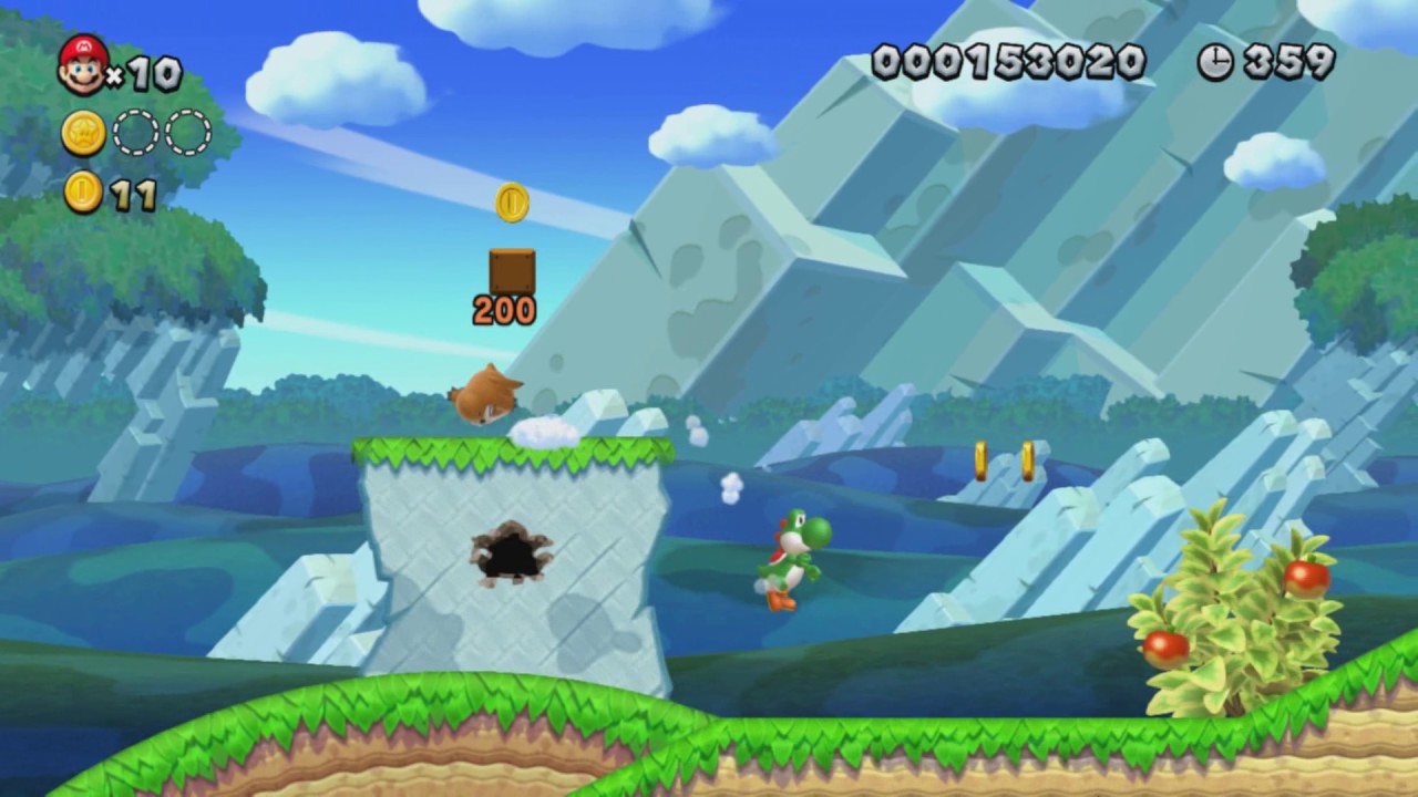 New Super Mario Bros U - Wii U Emulator [CEMU] [I suck at mario]