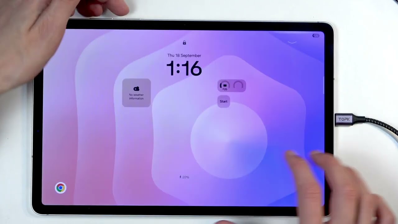 SAMSUNG Galaxy Tab S11 5G — полный сброс настроек с режимом восстановления