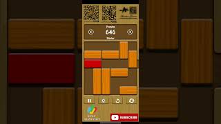 Unblock Me || Starter Pack || Level - 646 || Walk Through || Game Play screenshot 3