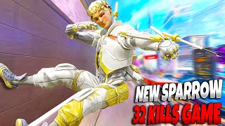 NEW SPARROW 32 KILLS IN JUST ONE GAME (Apex Legends Gameplay)