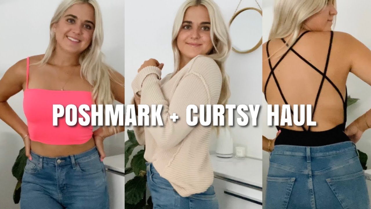 Curtsy + Poshmark TRY-ON HAUL 2020