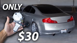 Fixing this ANNOYING issue with EVERY G35 / 350z!